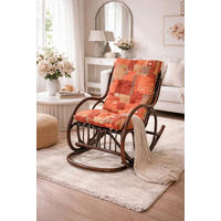 SCHAUKELSTUHL in Braun  - Terracotta/Braun, Natur, Holz/Textil (62/97/118cm) - MID.YOU