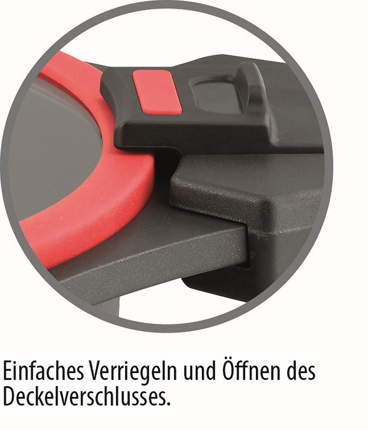 KOCHTOPF 6 L  - Schwarz, Basics, Metall (6l) - ELO