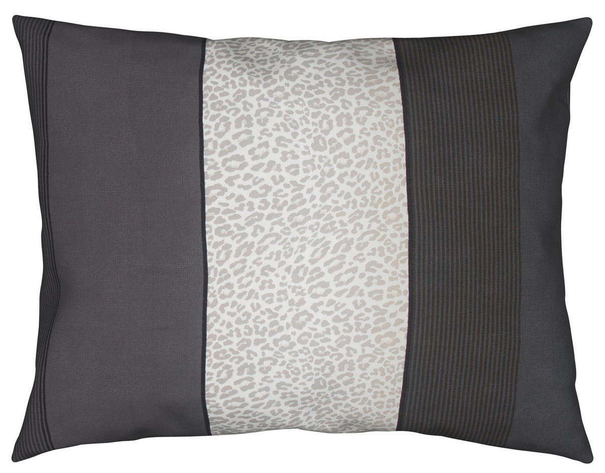 POVLEČENÍ, satén, antracitová, 140/200 cm - antracitová, textil (140/200cm) - Dieter Knoll