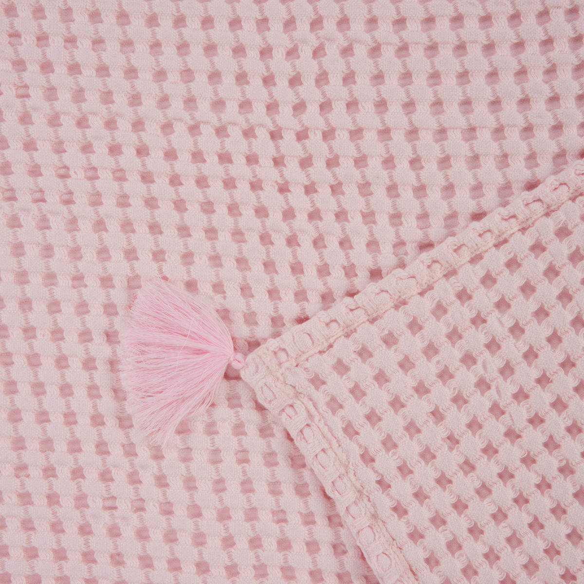 HEBKÁ DEKA - ružová, Trend, textil (80/100cm) - Patinio