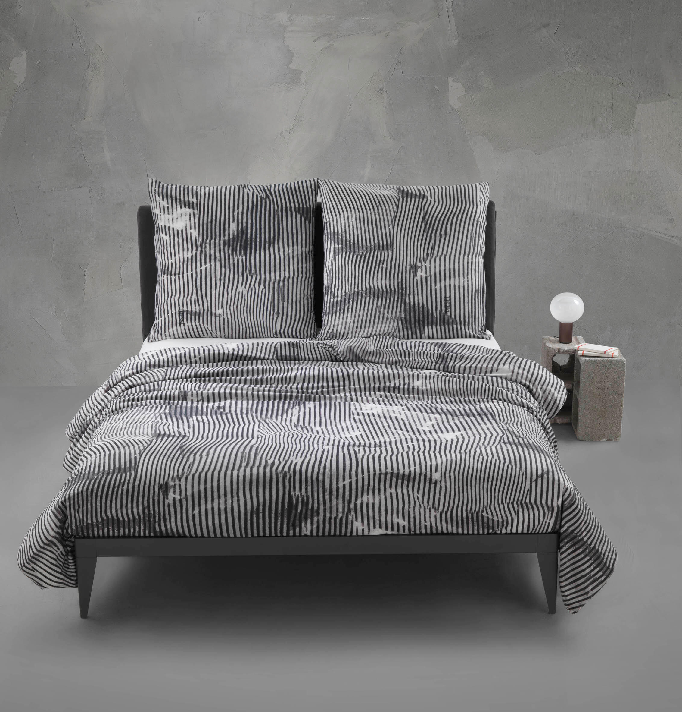 BETTWÄSCHE DIESEL Perkal 135/200 cm  - Schwarz, Design, Textil (135/200cm) - Diesel