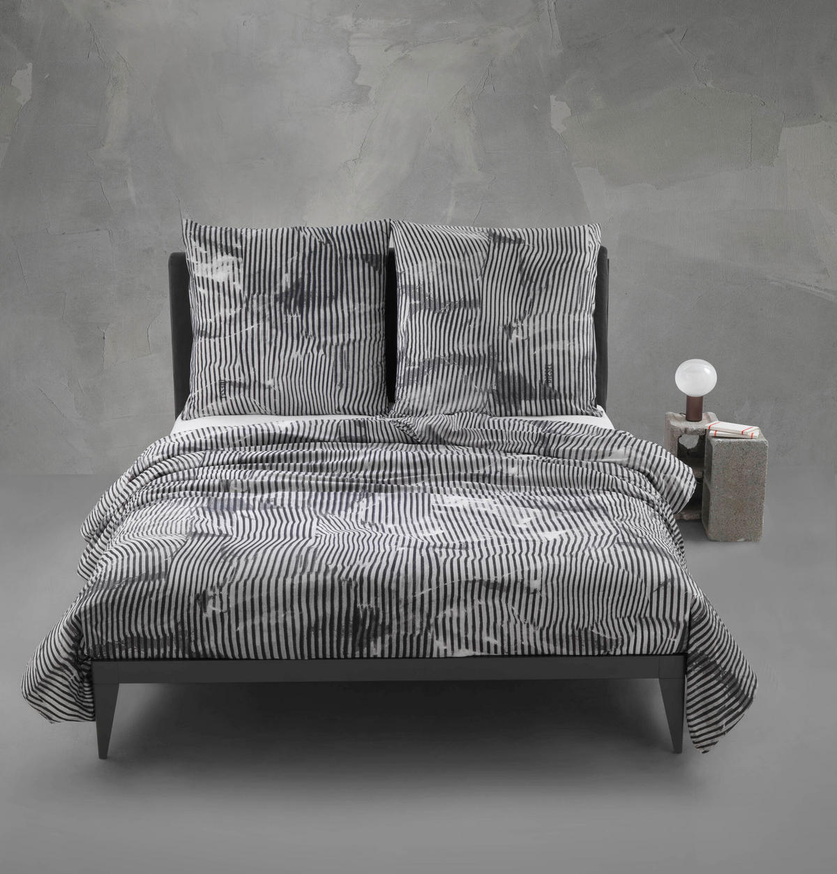 BETTWÄSCHE DIESEL Perkal 240/220 cm  - Schwarz, Design, Textil (240/220cm) - Diesel
