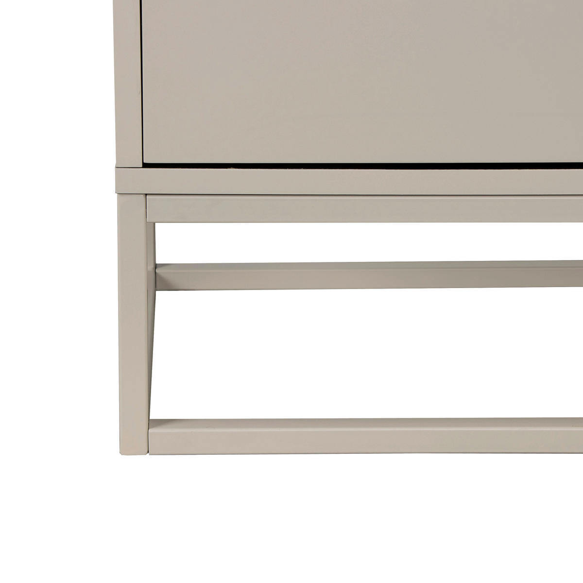 SIDEBOARD  in 80/110/40 cm  - Weiß, Design, Holzwerkstoff/Metall (80/110/40cm) - MID.YOU