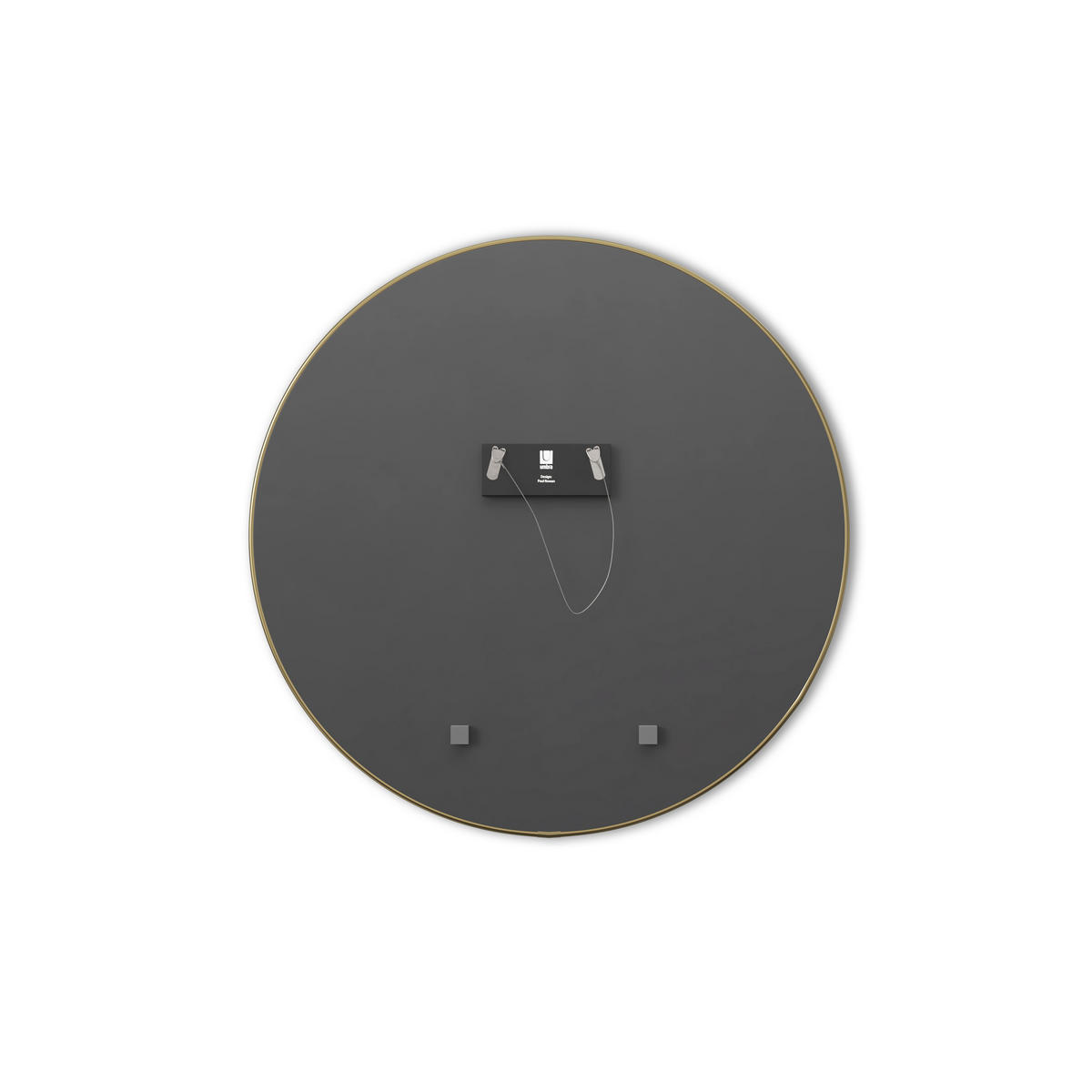 WANDSPIEGEL  - Goldfarben, Basics, Glas/Metall (86cm) - Umbra