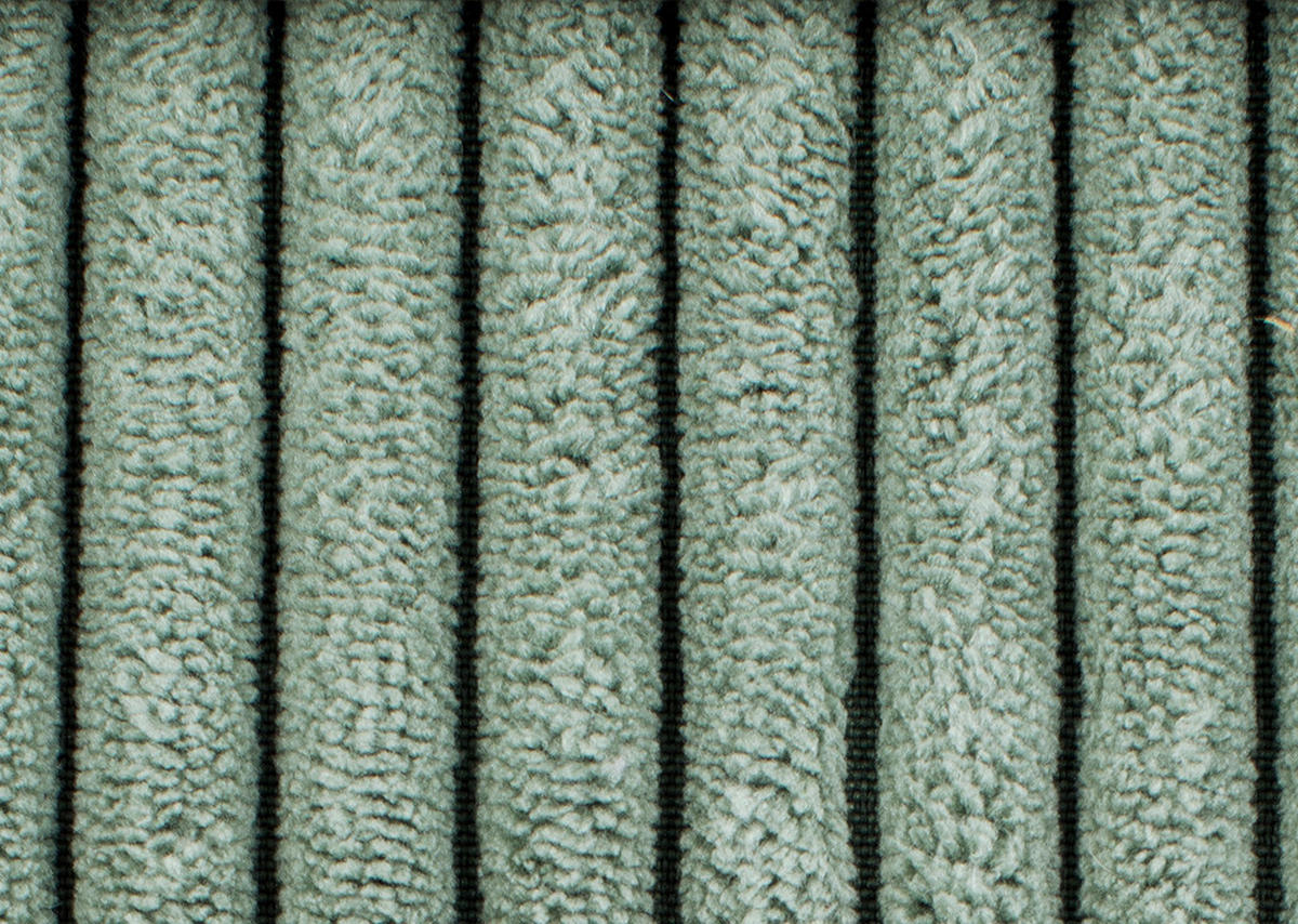 SCHLAFSOFA  mit Liegefunktion, Rücken echt, haustierfreundlicher Bezug Cord Olivgrün  - Schwarz/Olivgrün, KONVENTIONELL, Textil/Metall (222/93/98cm) - Carryhome