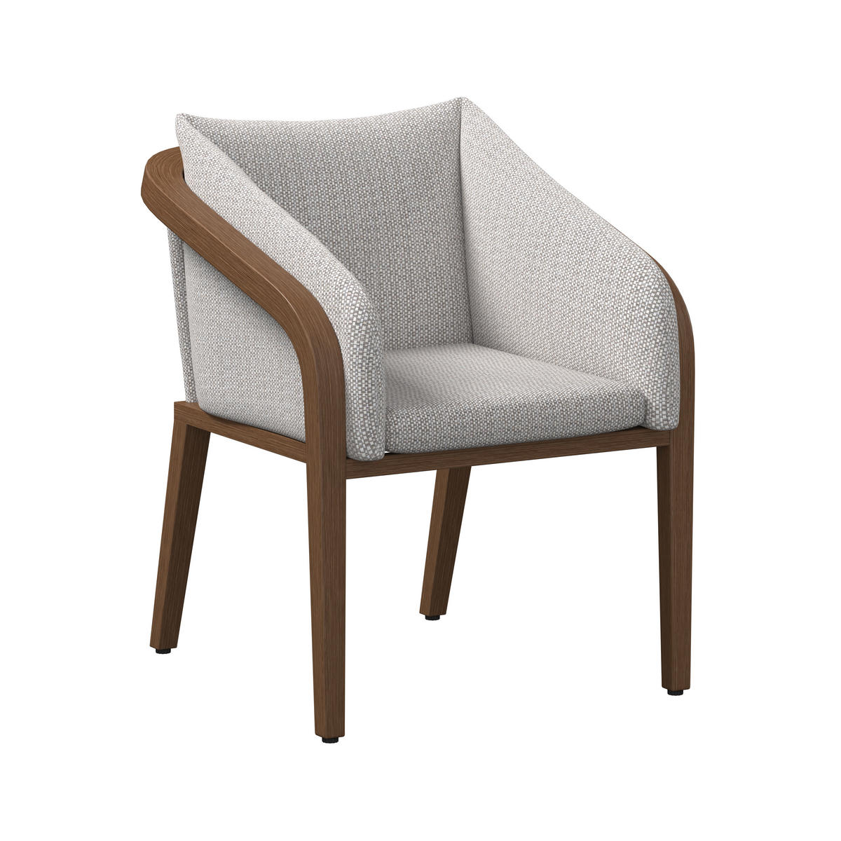 GARTENTISCHGRUPPE  - Hellbraun/Beige, MODERN, Textil/Stein - Ambia Garden