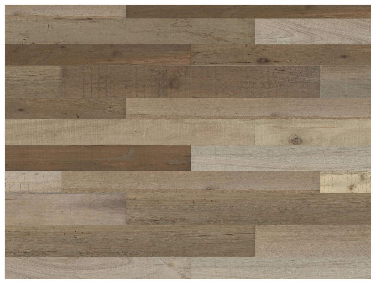 WANDVERKLEIDUNG 6 Stück  - Braun, Basics, Holz (120/12/1cm)