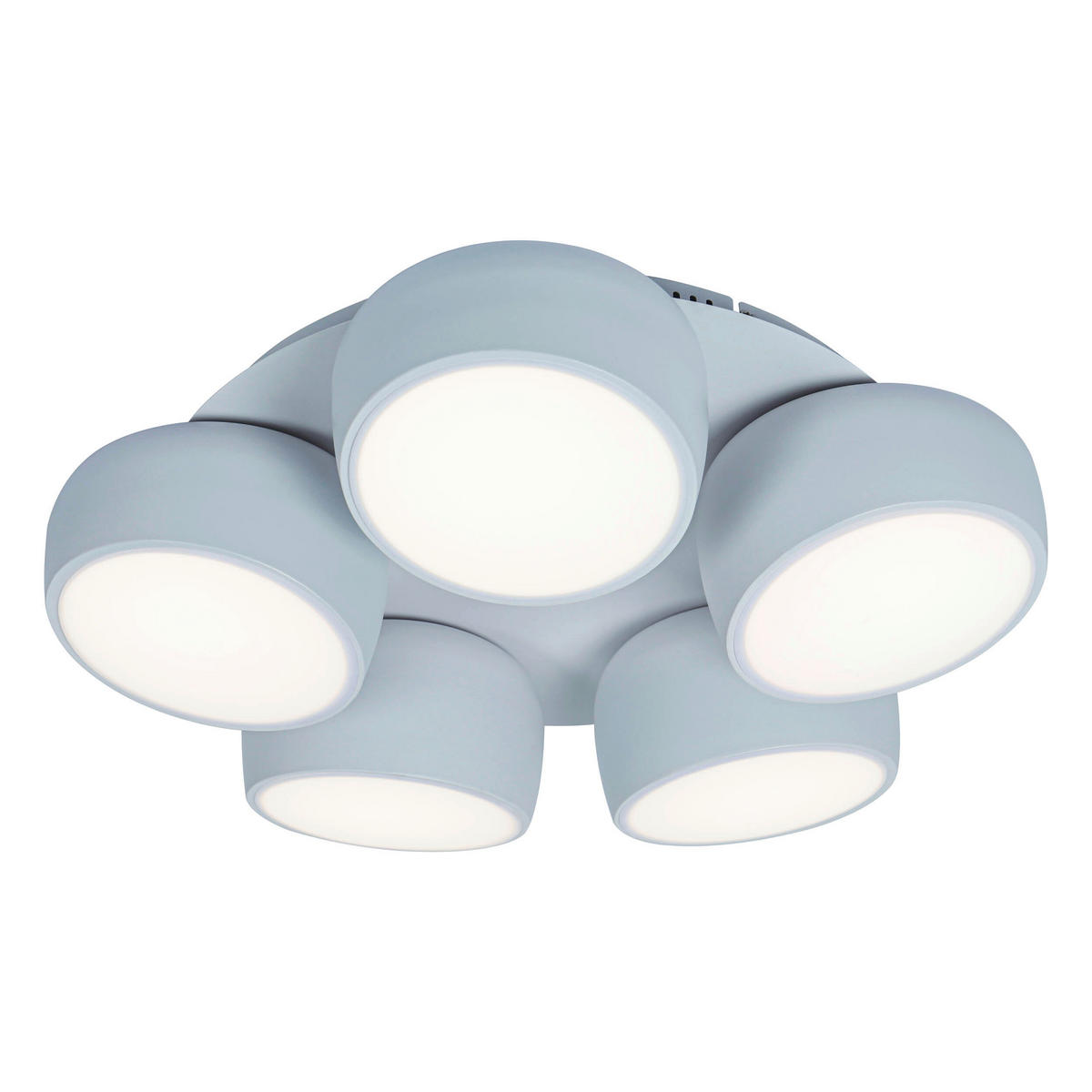 LED-DECKENLEUCHTE 60/60/15,1 cm   - Weiß, Design, Kunststoff/Metall (60/60/15,1cm) - Näve