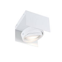 LED-DECKENLEUCHTE 15/15/11 cm   - Weiß, Design, Metall (15/15/11cm)