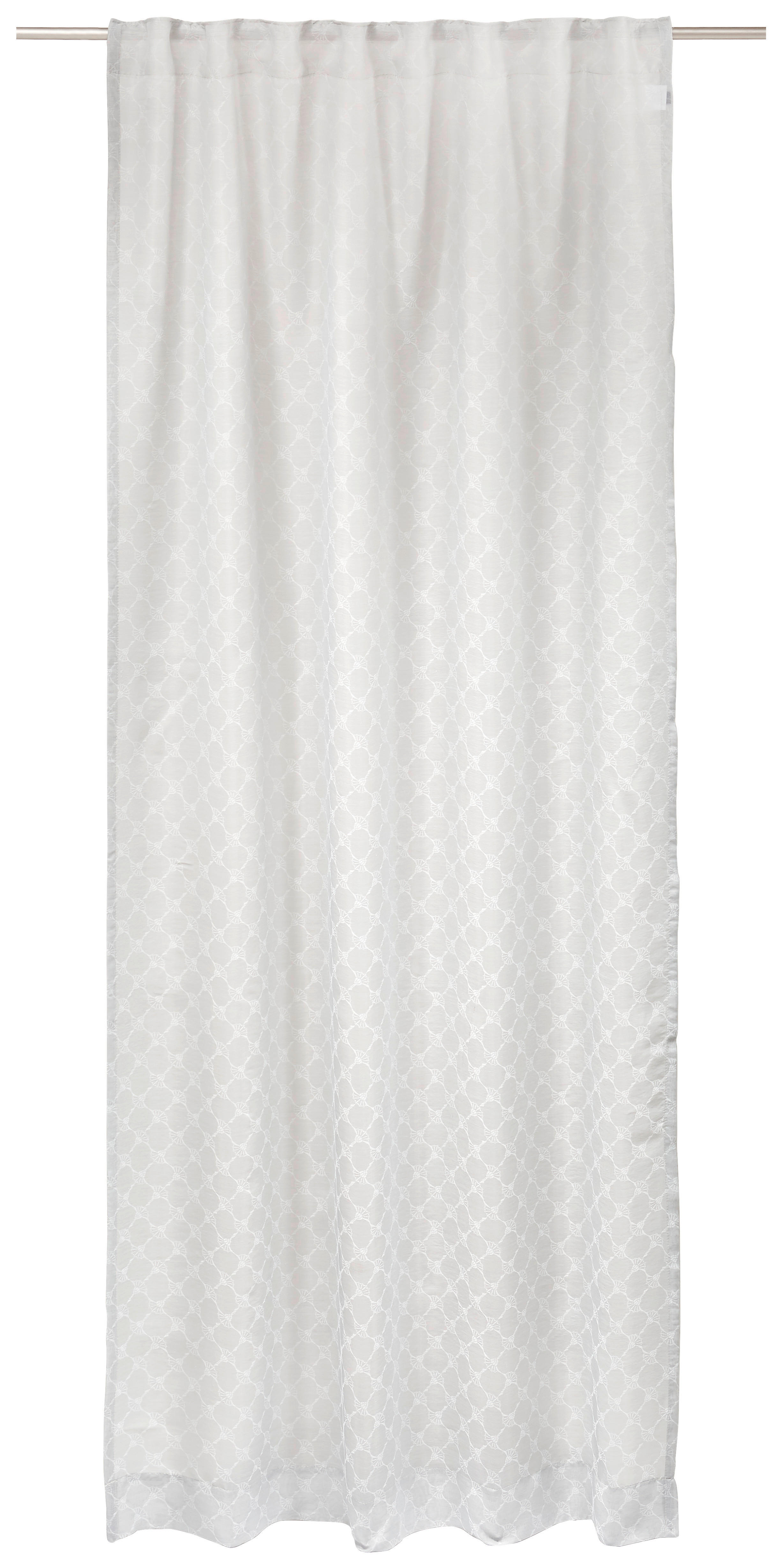 FERTIGVORHANG Glare transparent 130/250 cm   - Grau, Basics, Textil (130/250cm) - Joop!