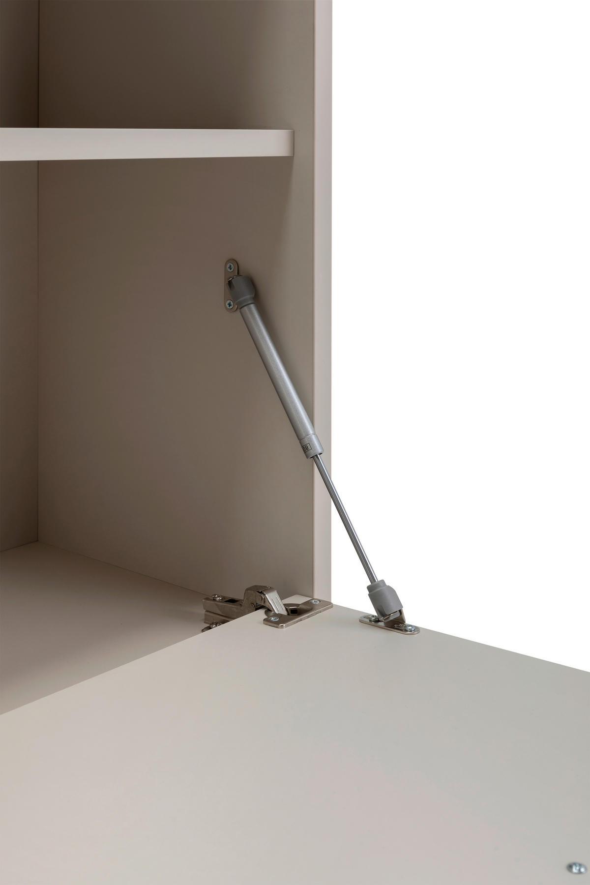 REGAL  110/140/36 cm Kaschmir  - Kaschmir/Anthrazit, KONVENTIONELL, Holzwerkstoff/Kunststoff (110/140/36cm) - Xora
