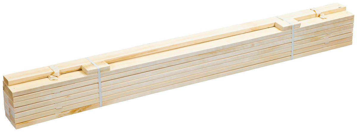 ROLLROST 140/200 cm Kiefer  - Naturfarben, KONVENTIONELL, Holz (140/200cm) - P & B