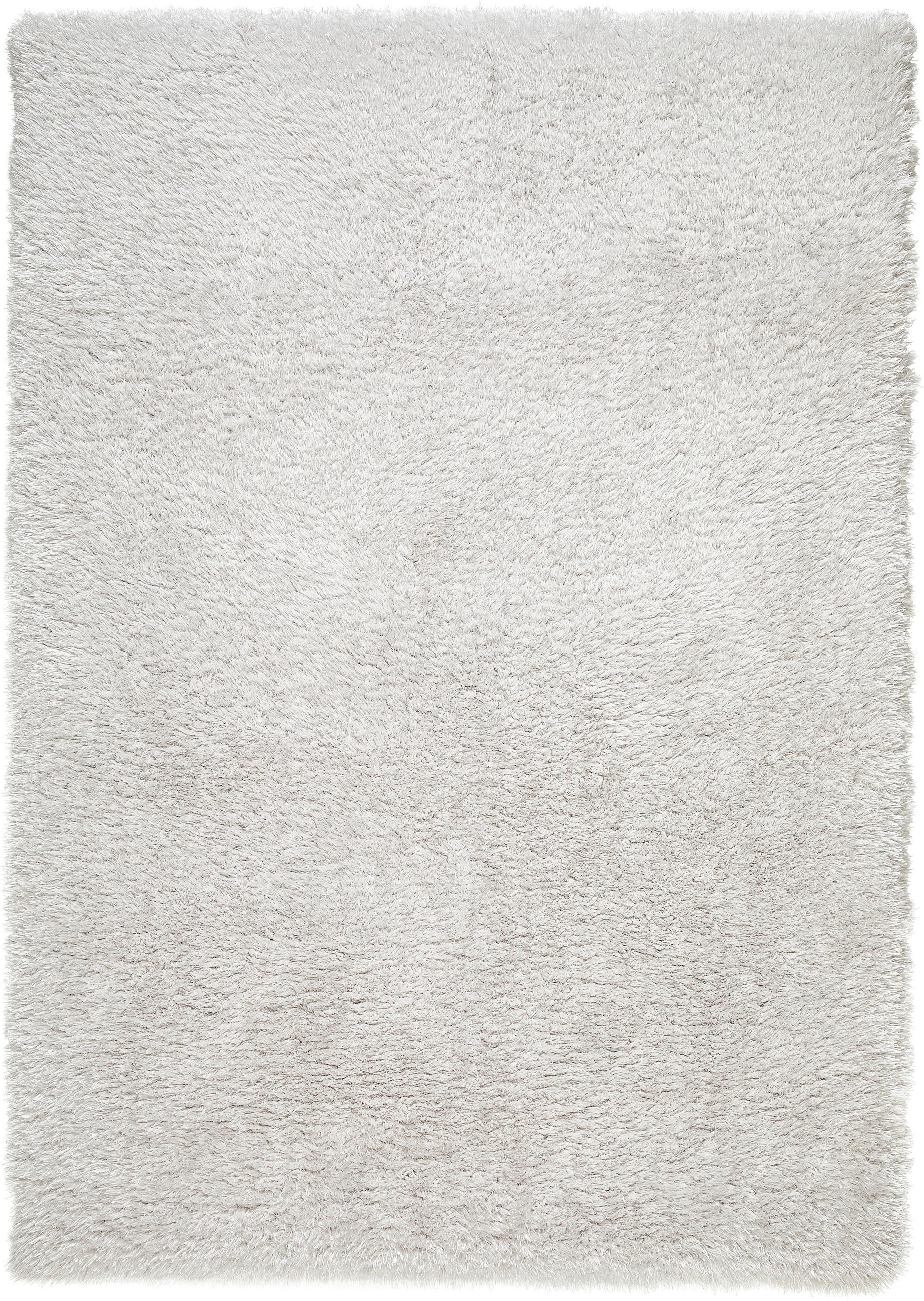 HOCHFLORTEPPICH 160/230 cm Shinning Shag Silberfarben  - Silberfarben, KONVENTIONELL, Textil (160/230cm) - Novel