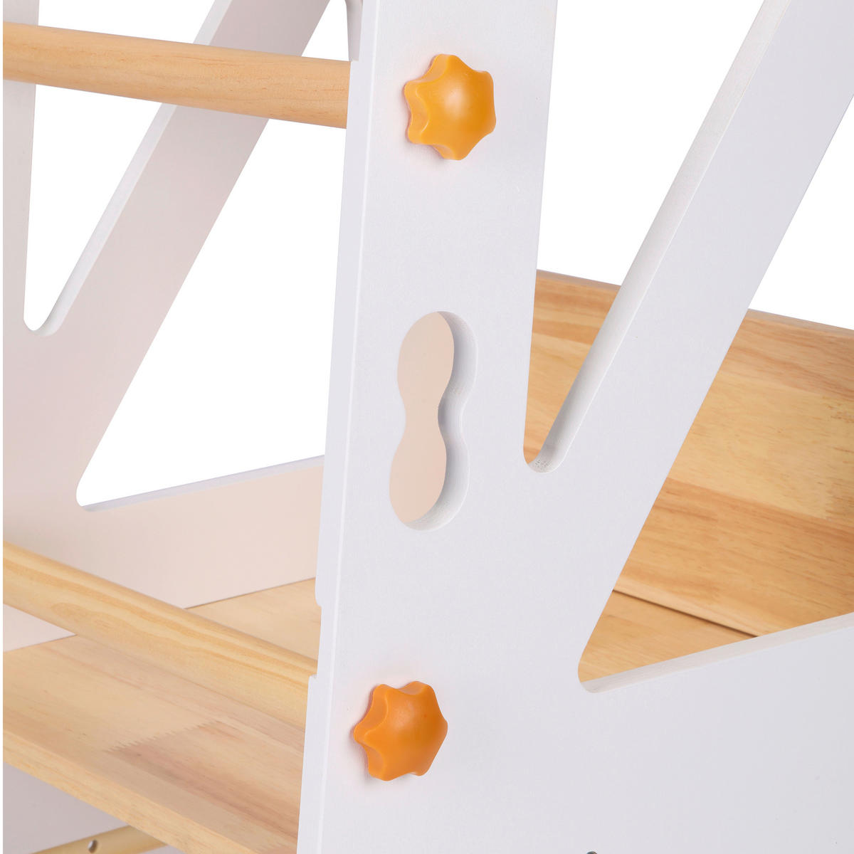 LERNTURM LIV  - Weiß/Kieferfarben, KONVENTIONELL, Holz (44/40/90cm)