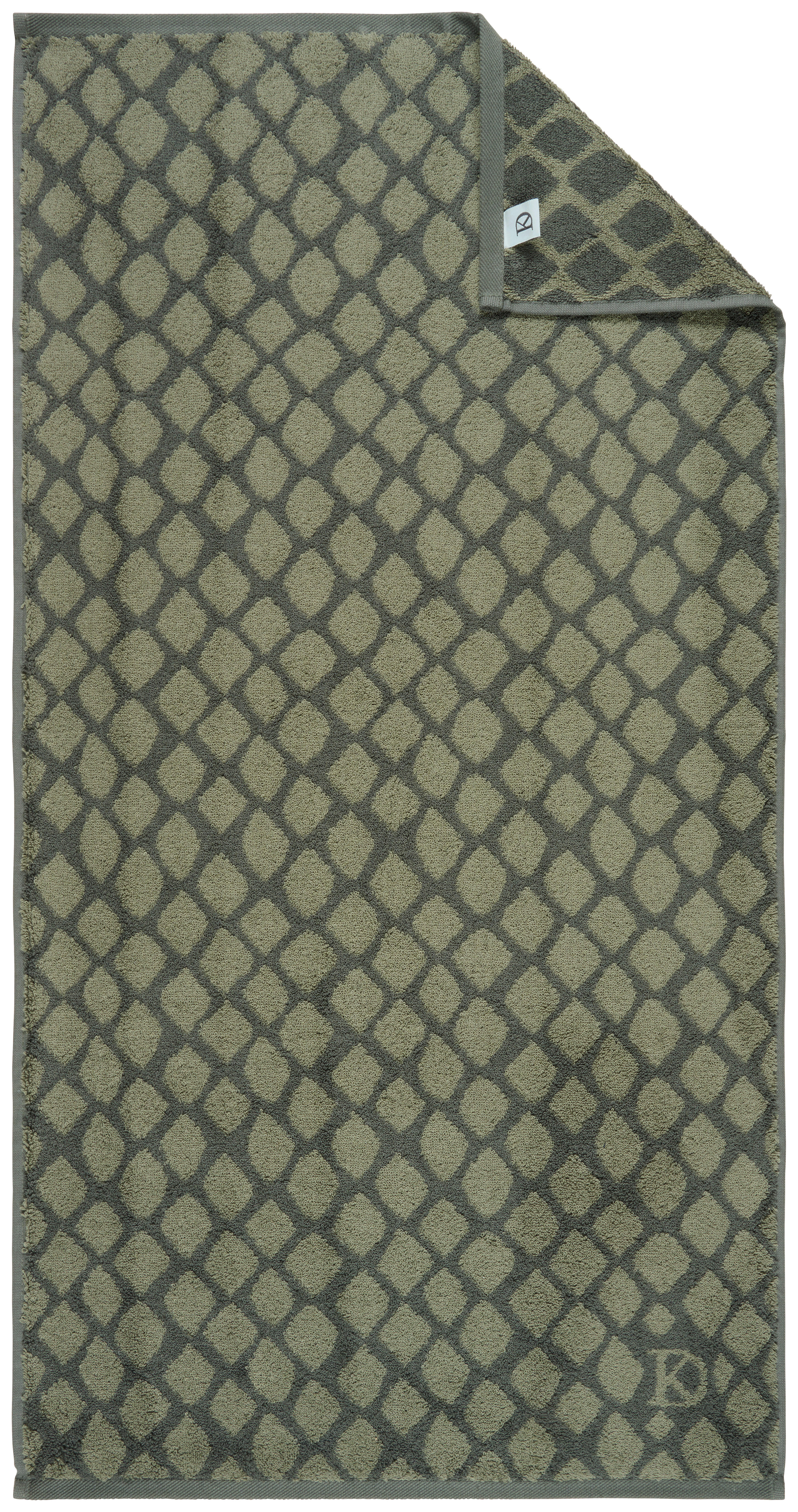 UTERÁK NA RUKY, 50/100 cm, zelená, tmavozelená - zelená/tmavozelená, Design, textil (50/100cm) - Dieter Knoll