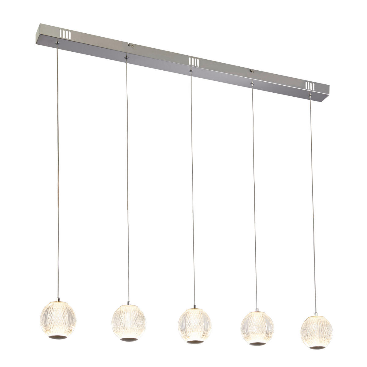 LED-HÄNGLAMPA Allure 100/10/150 cm  - svart/guldfärgad, Design, metall/plast (100/10/150cm)