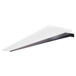 AUFBAULEUCHTE 93,4/2,4/12,7 cm  - Schwarz, Design, Kunststoff/Metall (93,4/2,4/12,7cm) - Novel