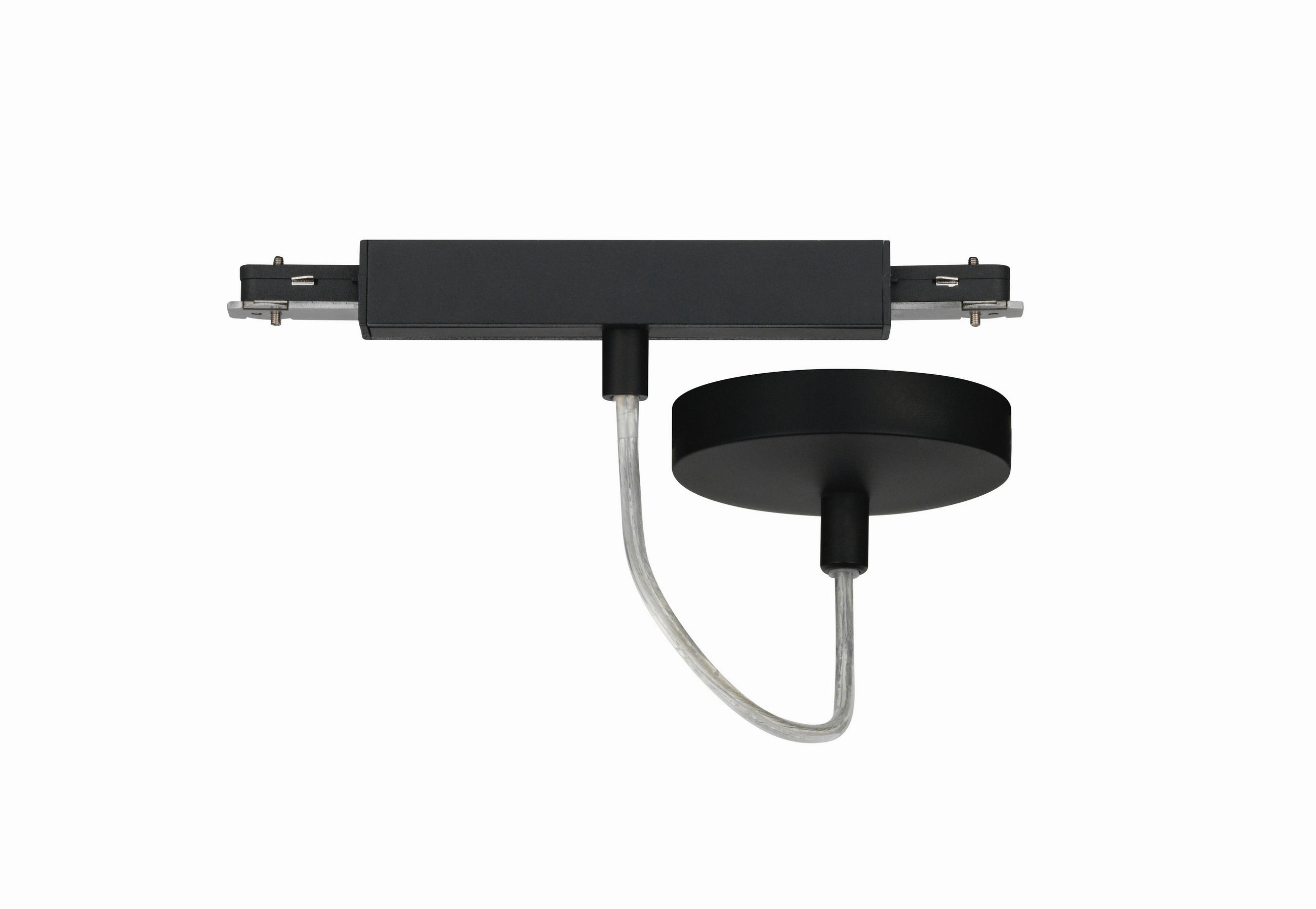 KABELINMATNING FÖR SKENSYSTEM - svart, Basics, metall (10/13/10/2,2/6/2,2cm) - Fischer & Honsel