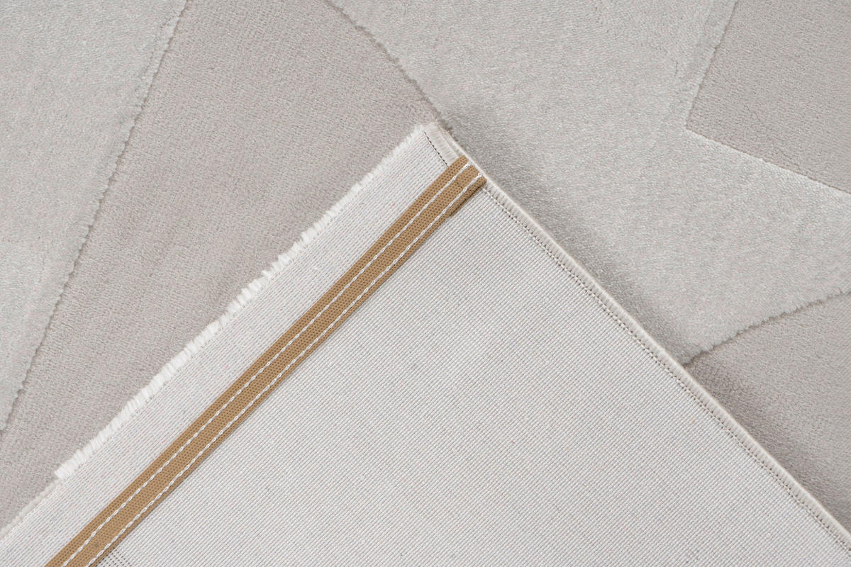 FLACHWEBETEPPICH 200/290 cm Silberfarben rechteckig  - Silberfarben, Basics, Textil (200/290cm) - Kayoom