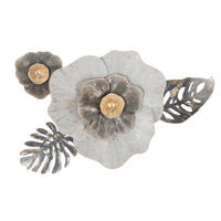 WANDDEKO  74.9/47.6/7 cm   - Goldfarben/Grau, Basics, Metall (74.9/47.6/7cm)