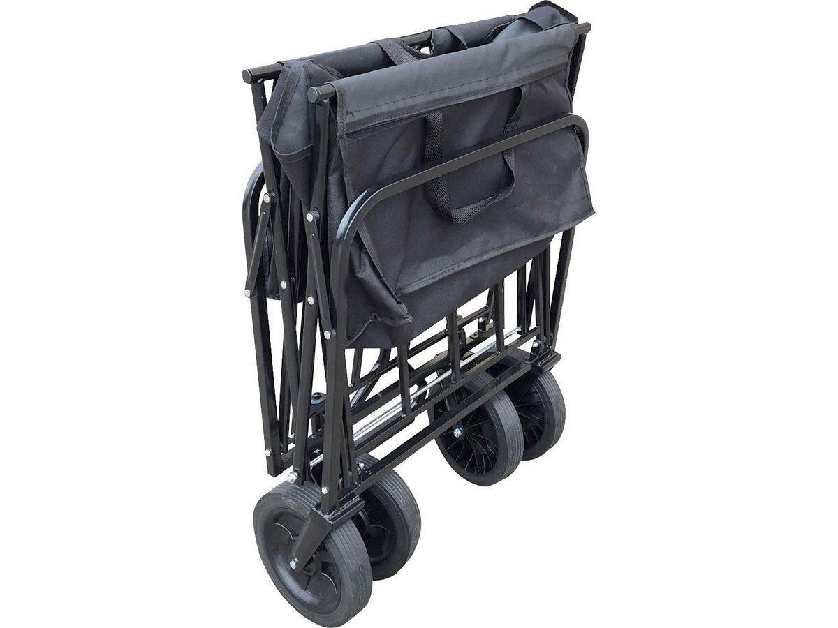 KOLICA VIŠENAMJENSKA crna  metal, tekstil   - crna, Basics, metal/tekstil (94/56/122cm)