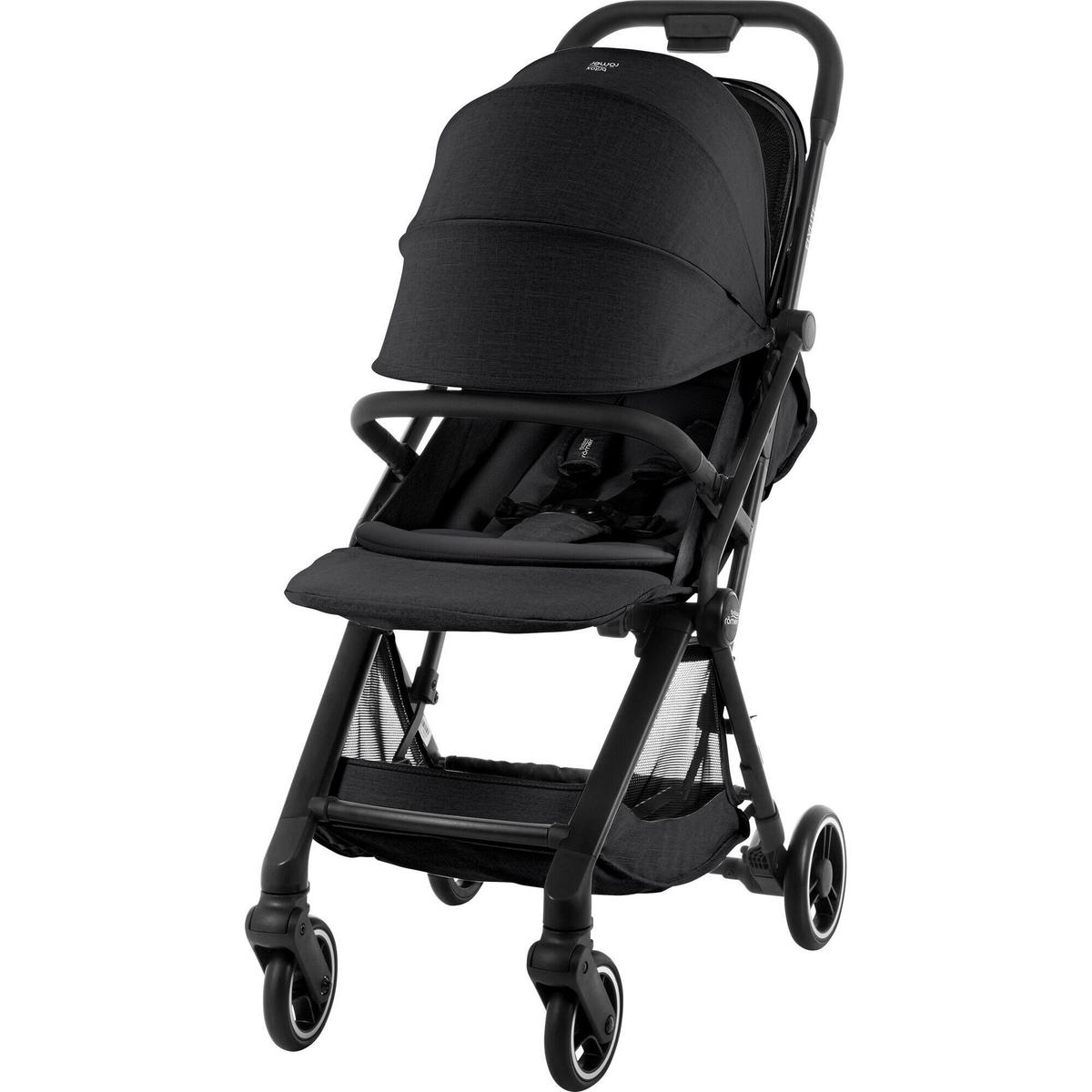 BUGGY FLYLITE  - Schwarz/Grau, Basics, Textil/Metall (45/103/78cm) - Britax Römer