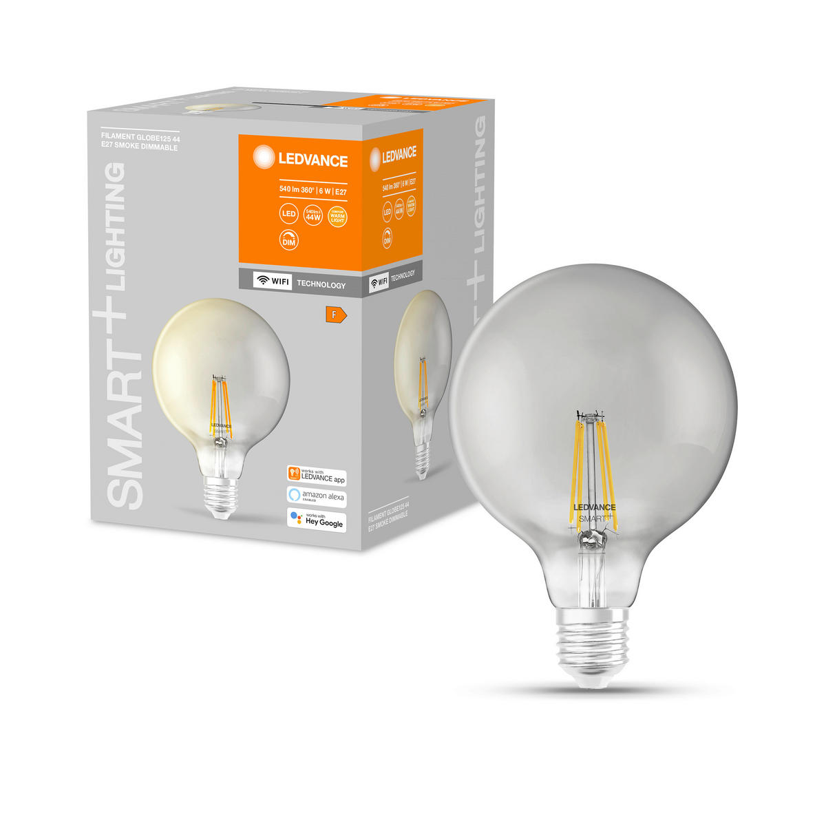 LED-LEUCHTMITTEL   E27 6 W 540 lm  - Basics, Glas (12,4/16,8cm) - Ledvance