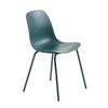 STUHL  in Kunststoff matt  - Petrol, Design, Kunststoff/Metall (50/84/50cm) - Boxxx