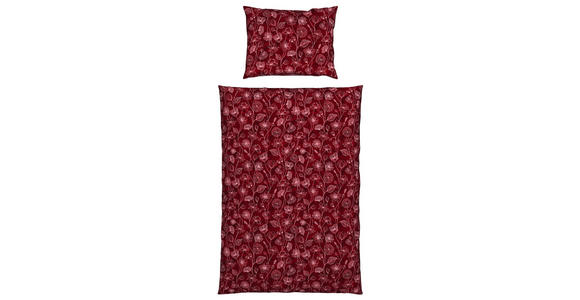 BETTWÄSCHE 140/200 cm - Bordeaux/Rosa, KONVENTIONELL, Textil (140/200cm) - Esposa