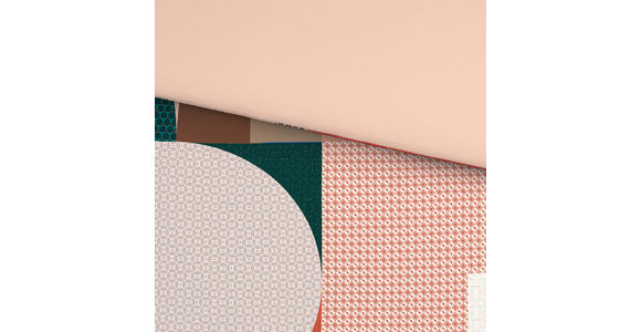 WENDEBETTWÄSCHE Winnow Satin 140/200 cm  - Multicolor, Basics, Textil (140/200cm) - Novel