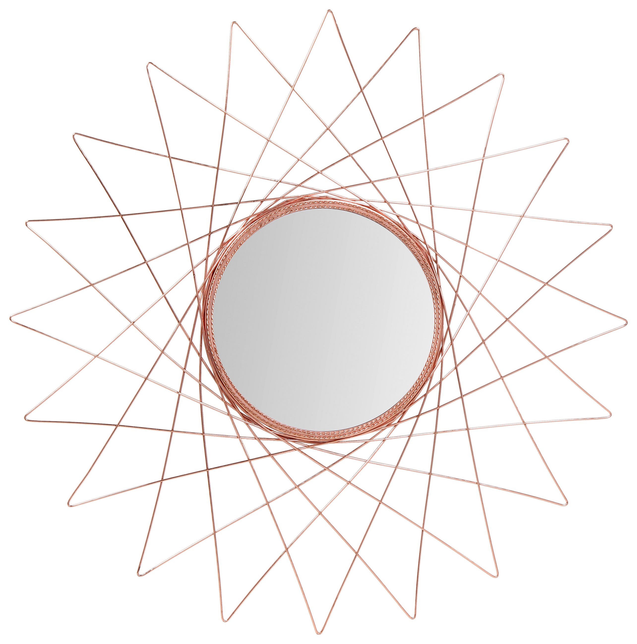 MID.YOU NÁSTĚNNÉ ZRCADLO 79/79/2 cm