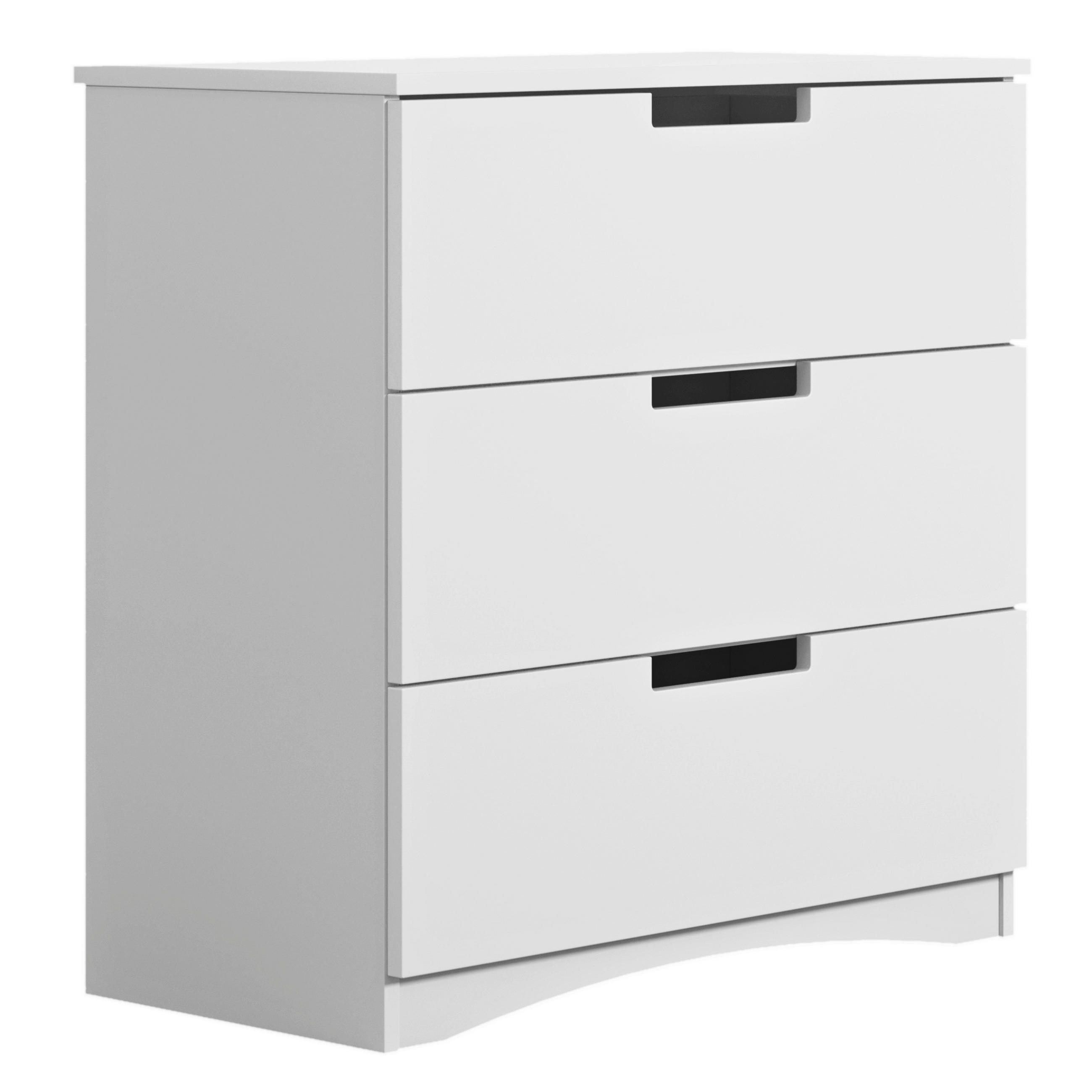 KOMMODE Classic  in 80/81/41 cm  - Weiß, MODERN, Holzwerkstoff (80/81/41cm) - MID.YOU