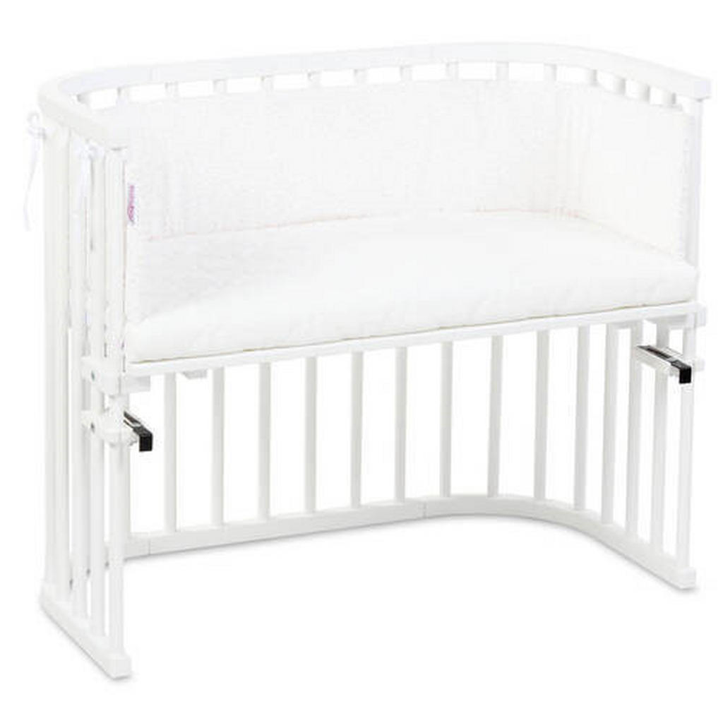 Thumbnail - Babybay Nestchen Babybay Original, Weiß, Textil, Stern, Füllung: Polyester, 24x149 cm, Oeko-Tex® Standard 100, Schlafen,...