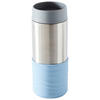 THERMOBECHER 0.35 l  - Blau/Edelstahlfarben, Trend, Kunststoff/Metall (7,1/18,2cm) - Homeware Profession.
