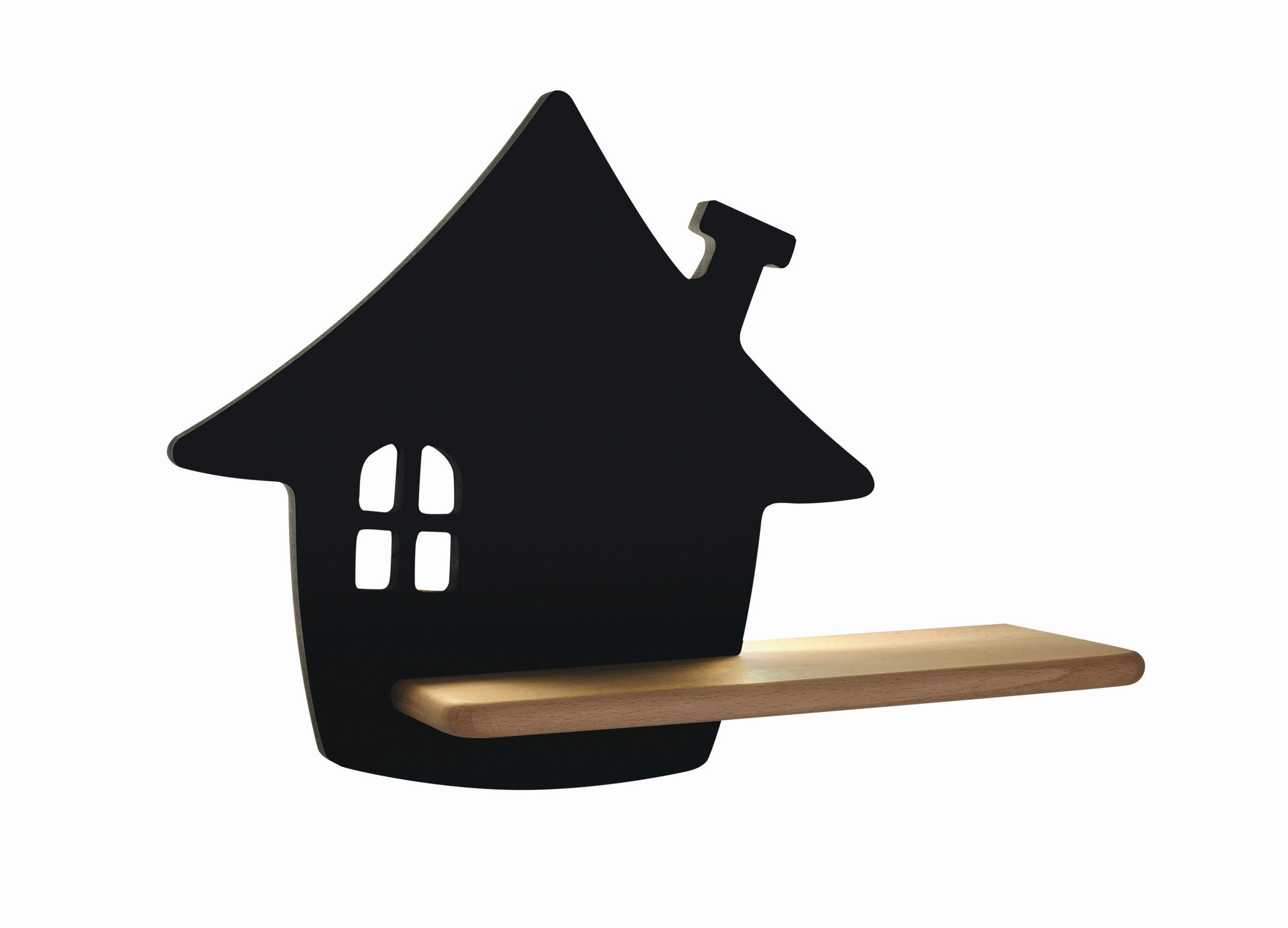 KINDERWANDLEUCHTE 35/12/26 cm   - Schwarz, Basics, Holz/Holzwerkstoff (35/12/26cm)