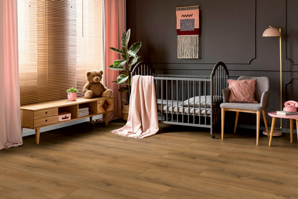 LAMINATBODEN Superior Advanced plus  - Eichefarben, KONVENTIONELL, Holz (138.0/24.4/0.8cm)