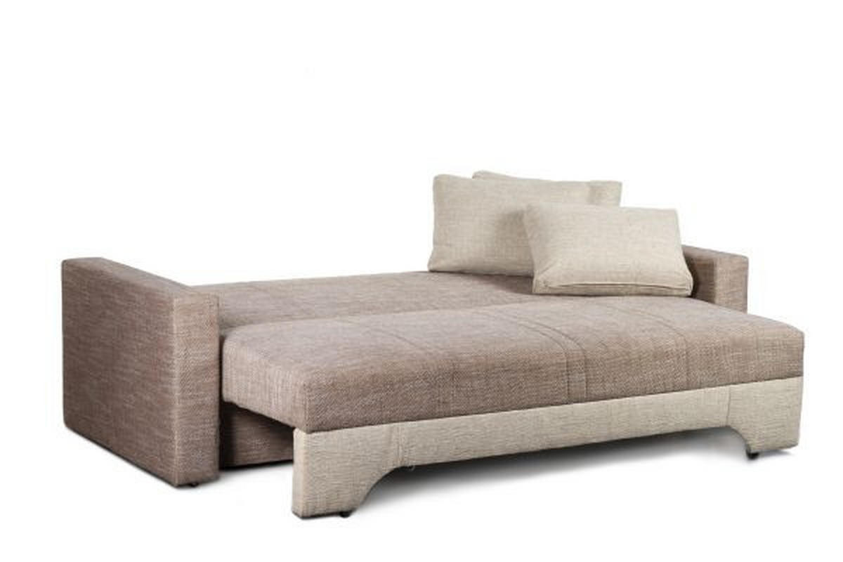 TROSJED drvo, tekstil  smeđa, bež    - bež/smeđa, Design, drvo/tekstil (235/85/85cm) - Boxxx