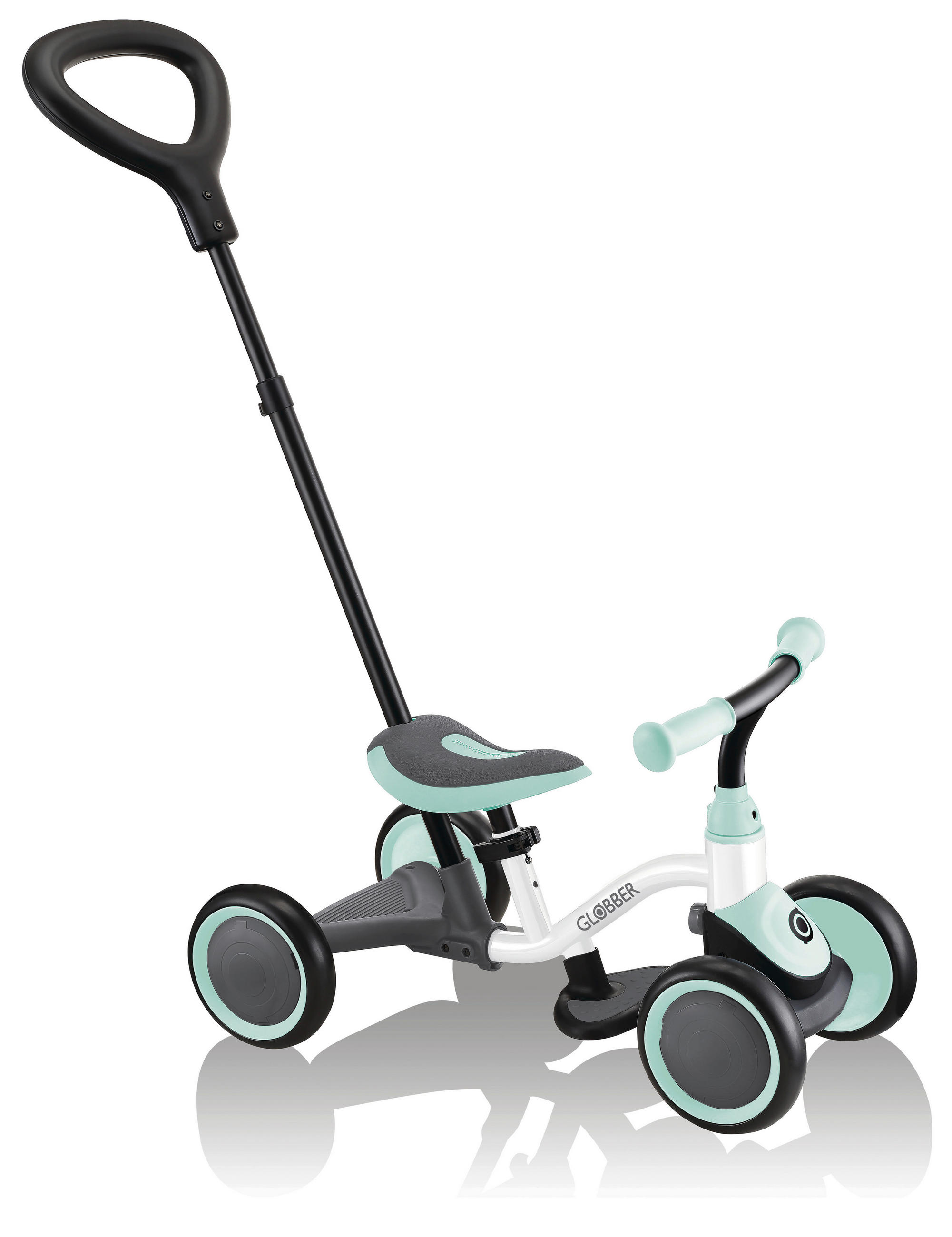 LAUFRAD LEARNING BIKE 3IN1  - Weiß/Mintgrün, LIFESTYLE, Kunststoff (75/31/93cm) - GLOBBER