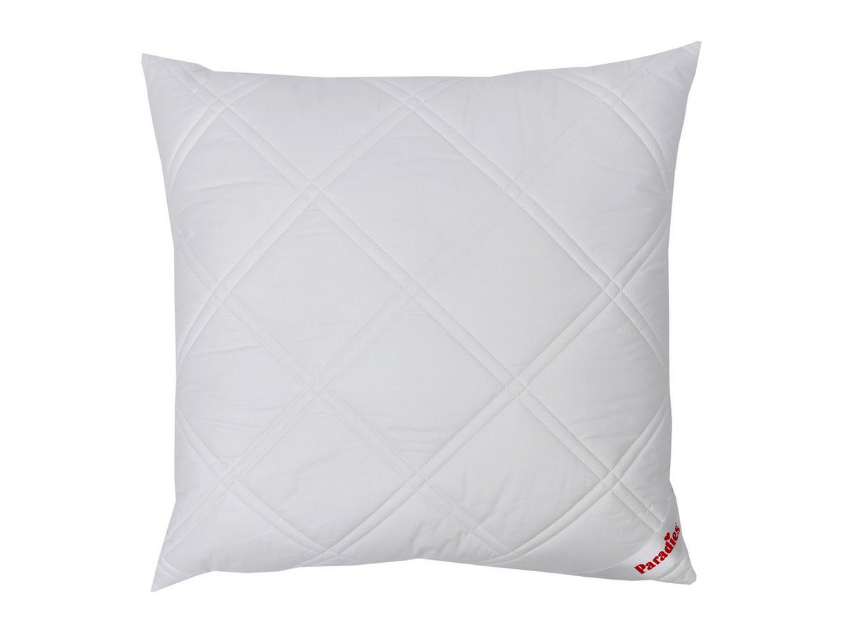 KOPFKISSEN   80/80 cm       - Weiß, Basics, Textil (80/80cm) - Paradies