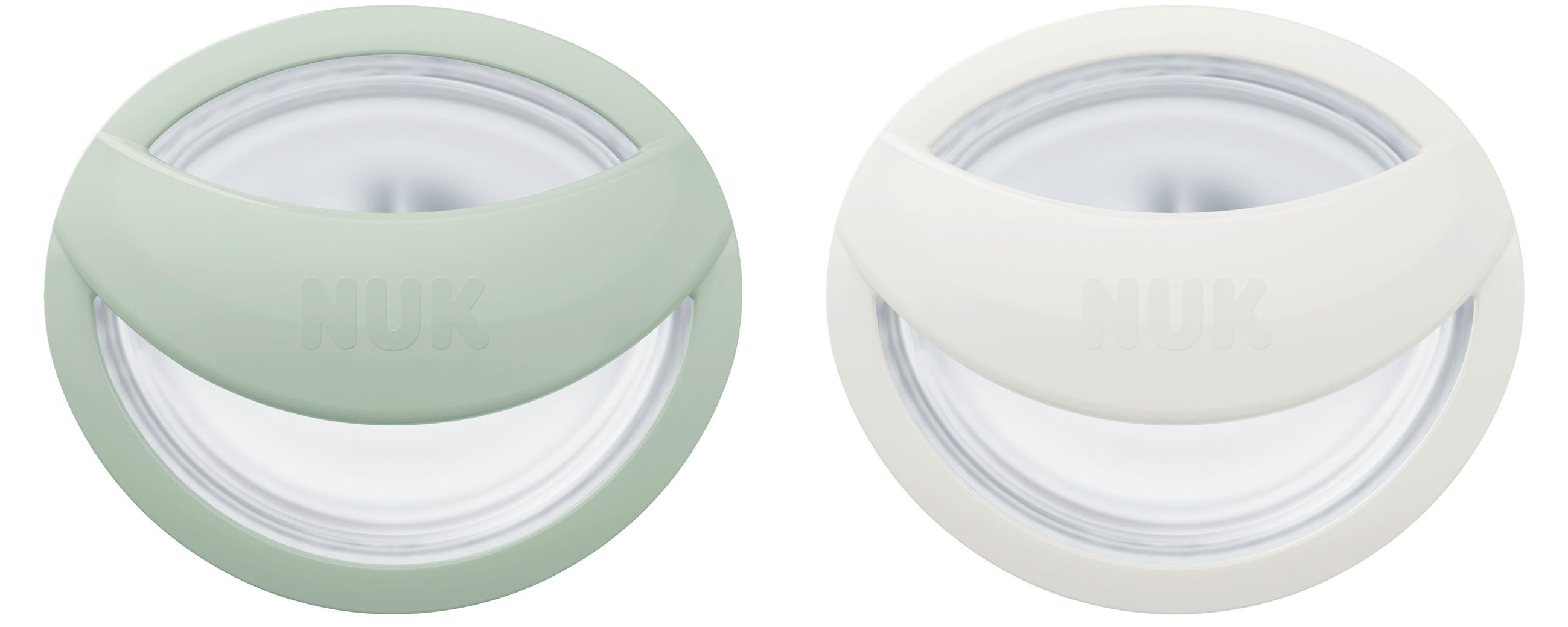 SCHNULLER - Pastellblau/Beige, Basics, Kunststoff (5,5/6/14,4cm) - NUK
