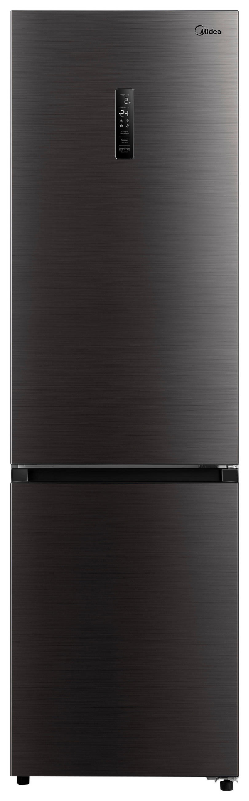 KYL-/FRYSKOMBINATION MDRB521MGA28O  - svart, Basics, metall/plast (59,5/201/70cm) - Midea