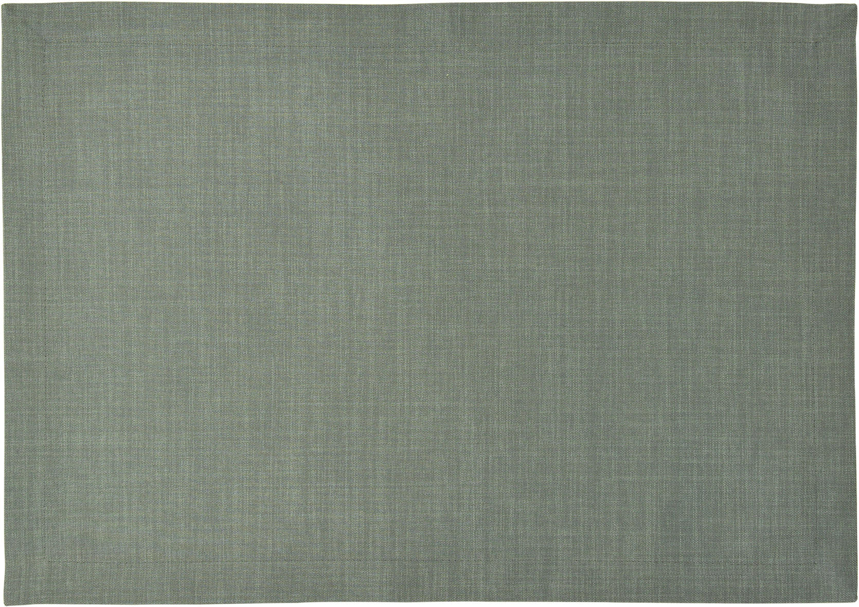 TISCHLÄUFER Textil beschichtet Türkis 50/140 cm  - Türkis, Basics, Textil (50/140cm)