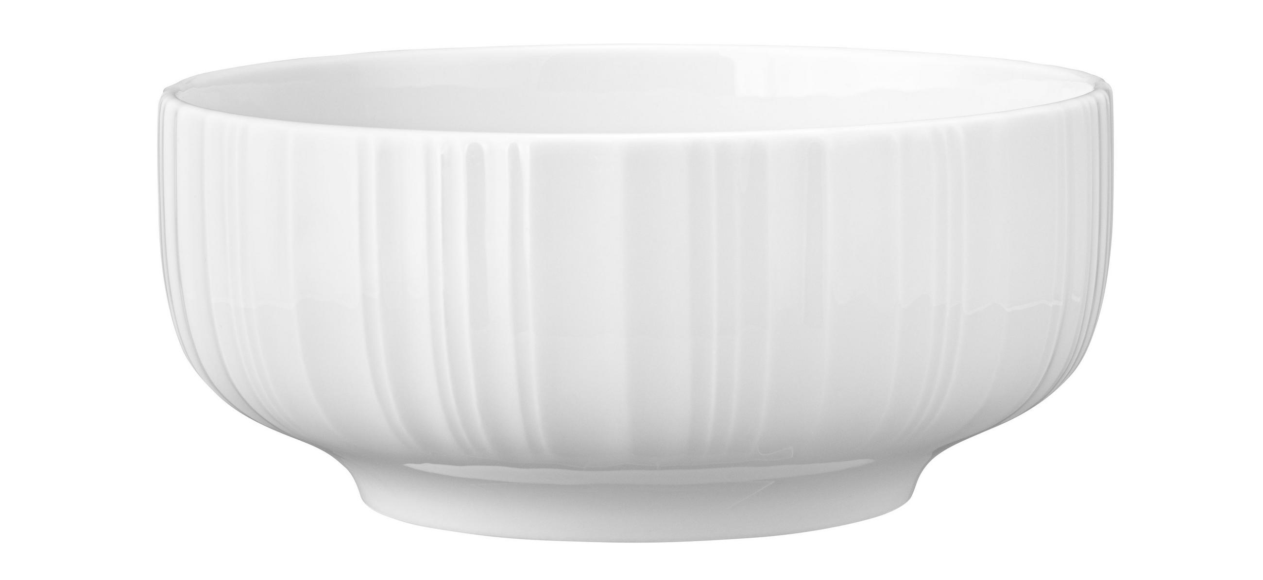 MÜSLISCHALE Sento Home Relief 15 cm  - Weiß, KONVENTIONELL, Keramik (15cm) - Seltmann Weiden