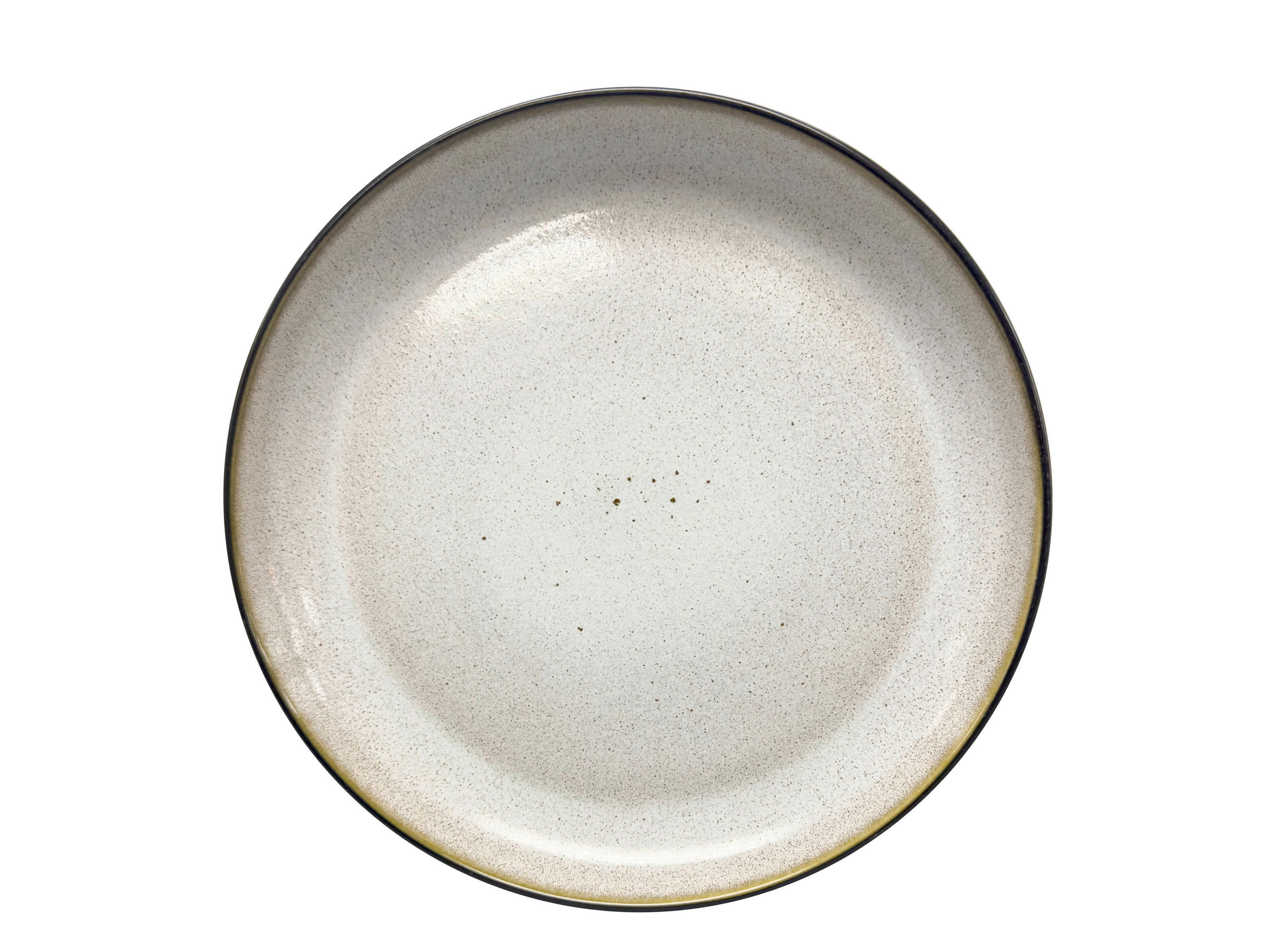 Farfurie Pentru Desert 21 cm  - nisipiu, Design, ceramică (21cm) - Novel