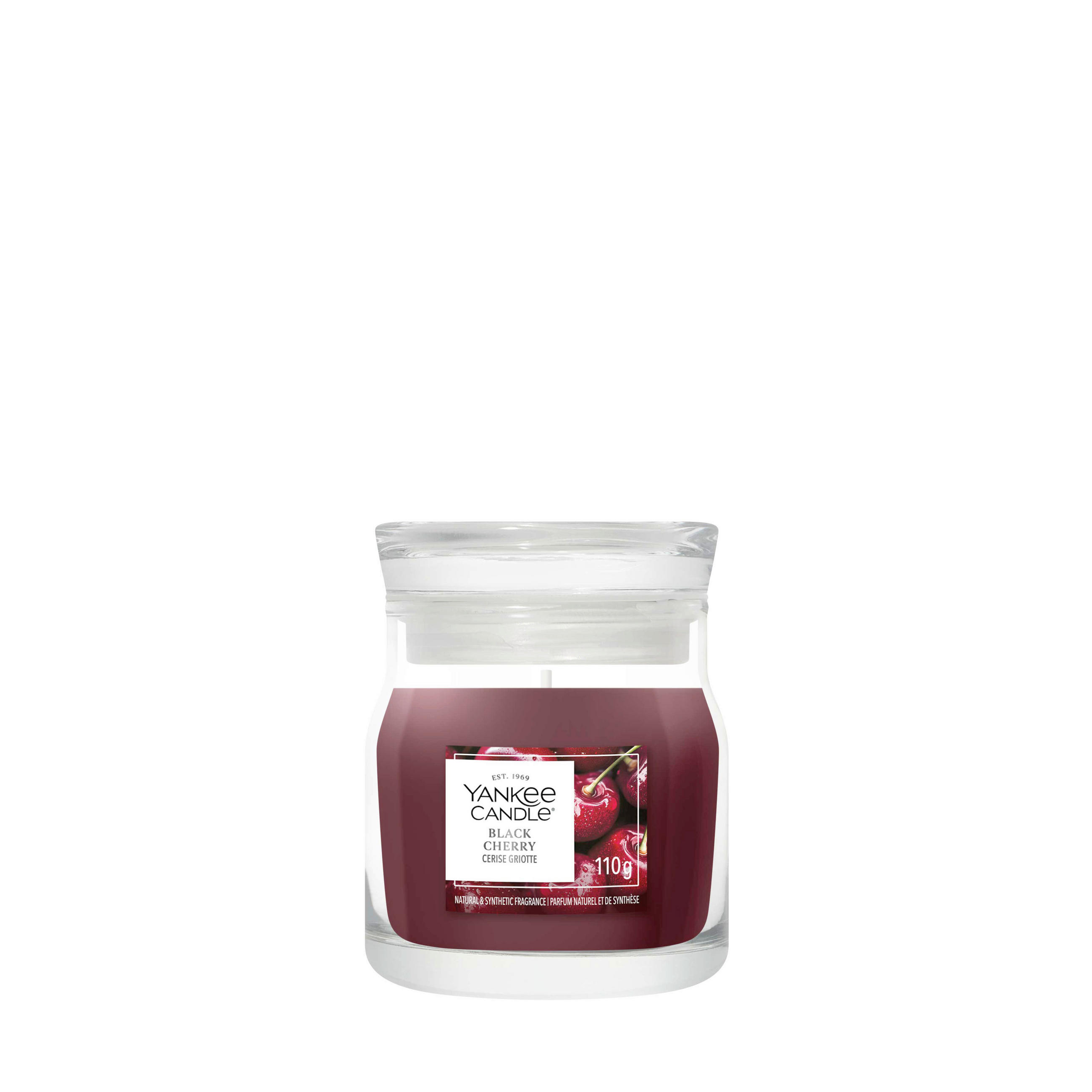 MIRISNA SVEĆA  bordo  - bordo, Osnovno, staklo (6/9/6cm) - Yankee Candle