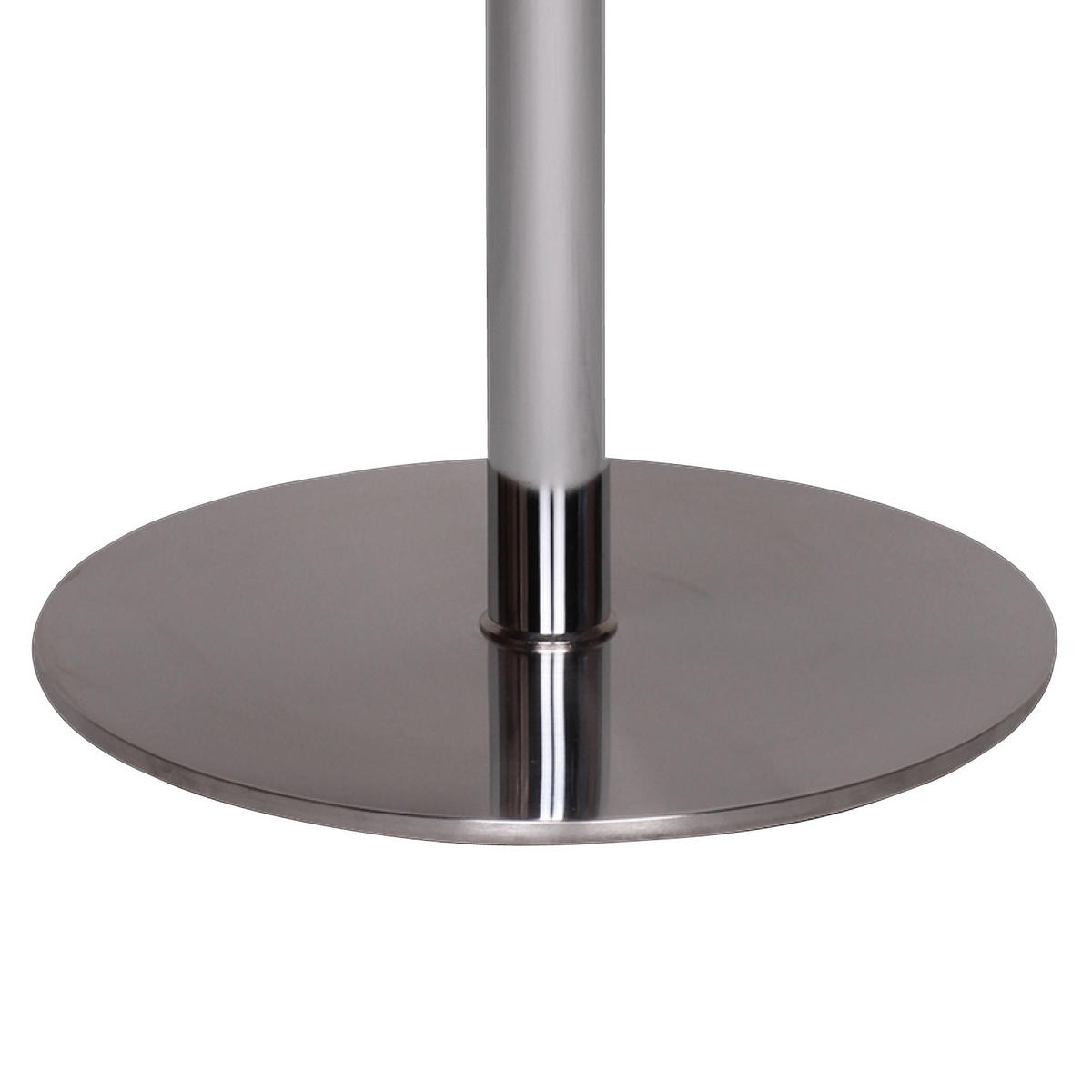 BARPALL i vit  - vit/silver, Modern, metall/textil (43/65/43cm) - MID.YOU