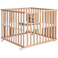 LAUFGITTER 97/97/70 cm  - Buchefarben, Basics, Holz/Kunststoff (97/97/70cm) - My Baby Lou