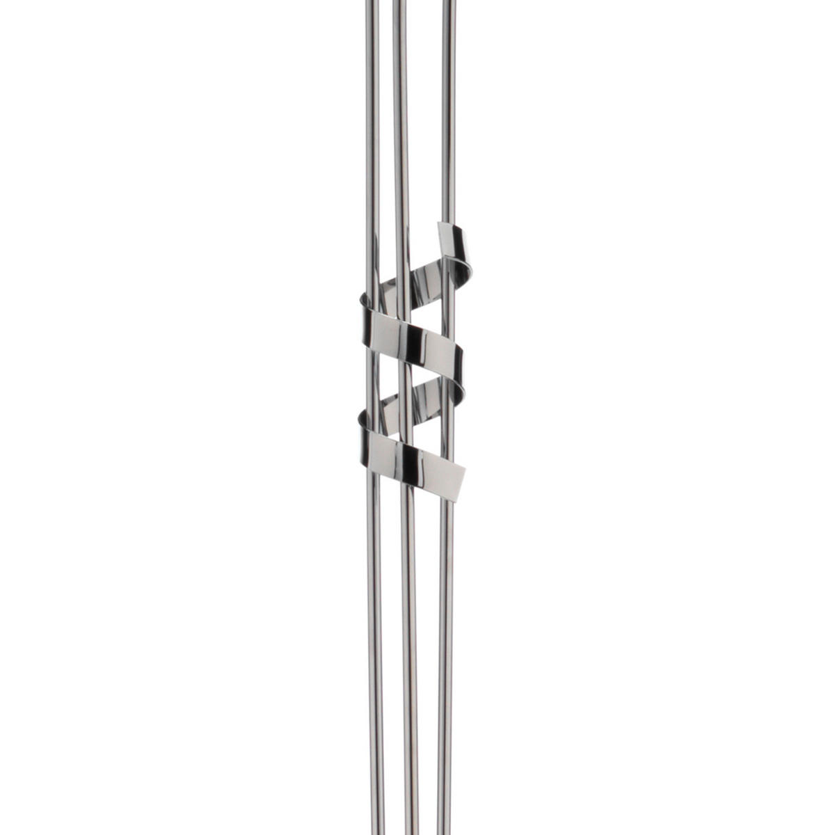 STOJACÍ LAMPA, 55/190 cm  - barvy chromu, Design, kov (55/190cm)