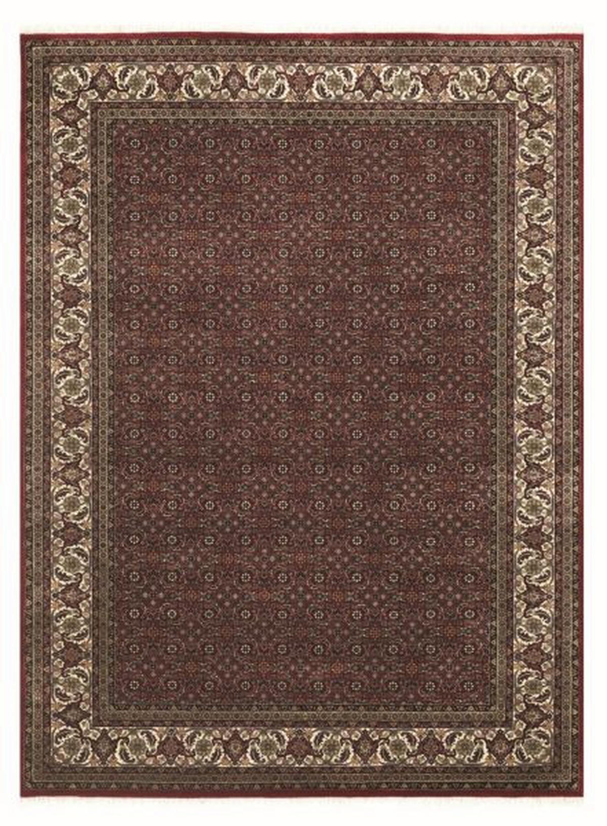 ORIENTTEPPICH 250/350 cm Bidjar Elegant Allover Creme, Rot  - Rot/Creme, Basics, Textil (250/350cm) - Cazaris