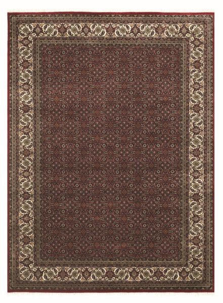 Cazaris Orientteppich Bidjar Elegant Allover Creme, Rot 250x350 cm